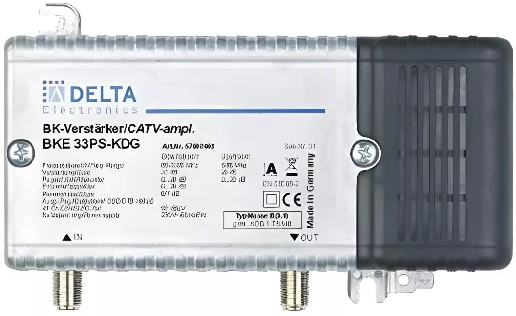 DCT Delta BKE 33 PS KDG Hausanschlussverstärker-Artikelnummer-058 007 02-von-Delta