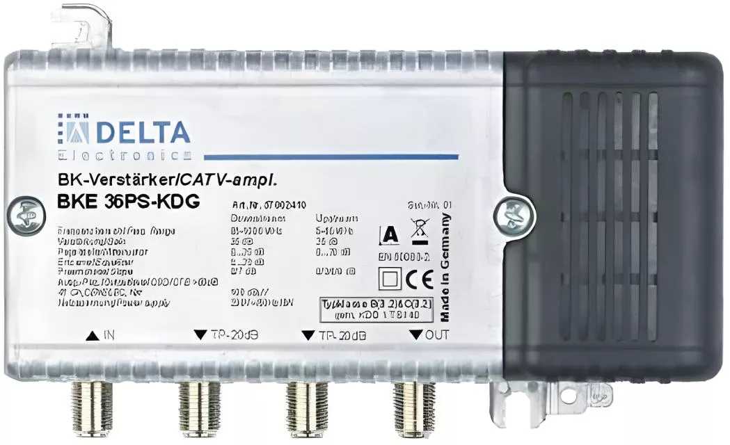 DCT Delta BKE 36 PS KDG Hausanschlussverstärker-Artikelnummer-058 007 03-von-Delta