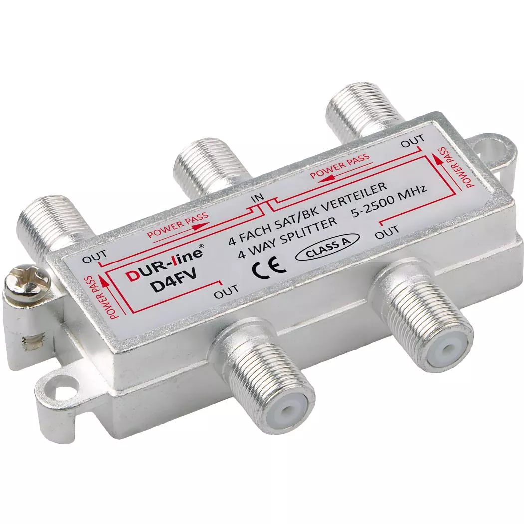 DUR-line D4FV - SAT/BK-Verteiler-Artikelnummer-061 007 04-von-DUR-line