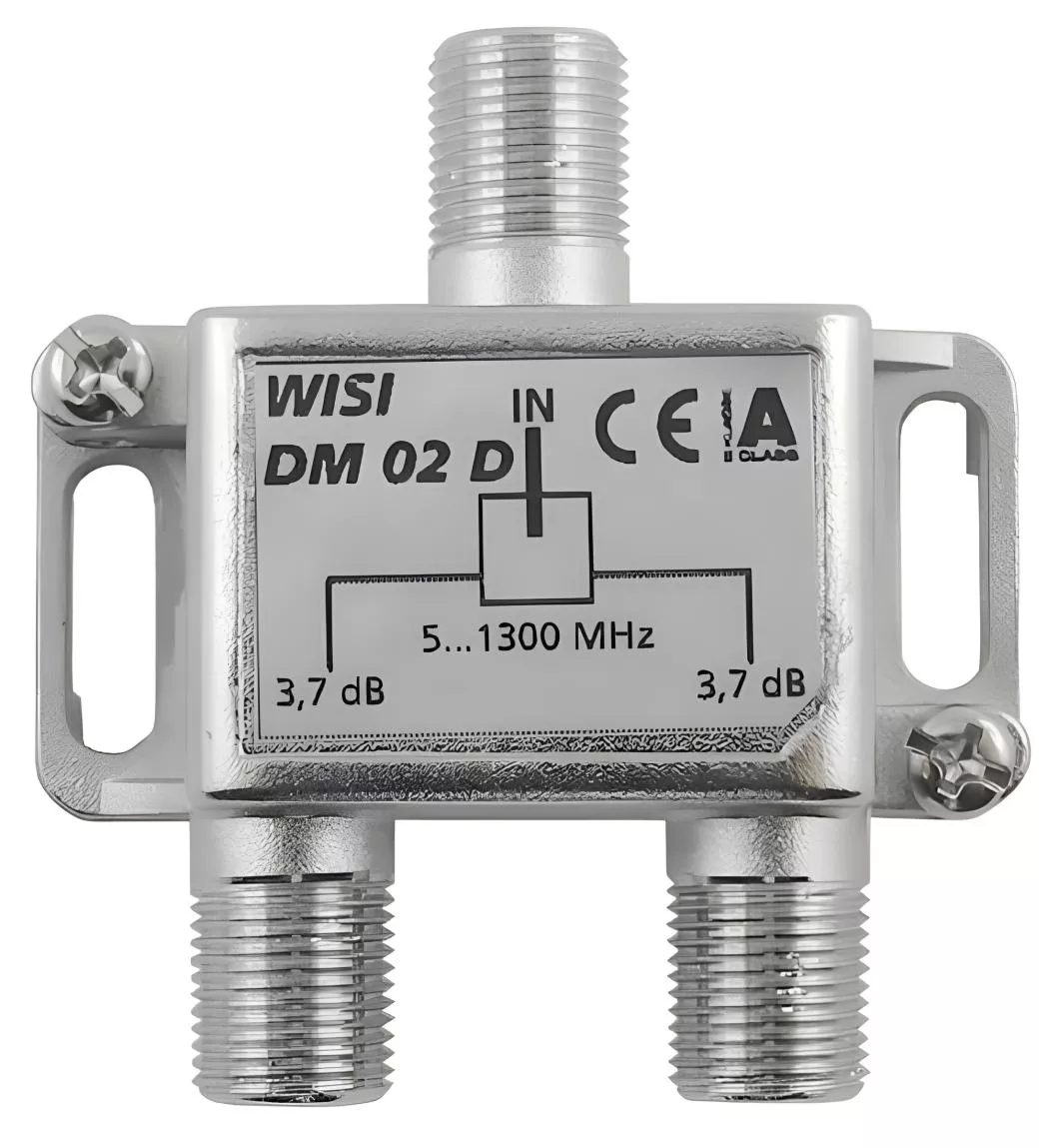 Wisi DM 02 D CATV-Verteiler 5 - 1300 MHz Serie-Artikelnummer-105 751 06-von-WISI