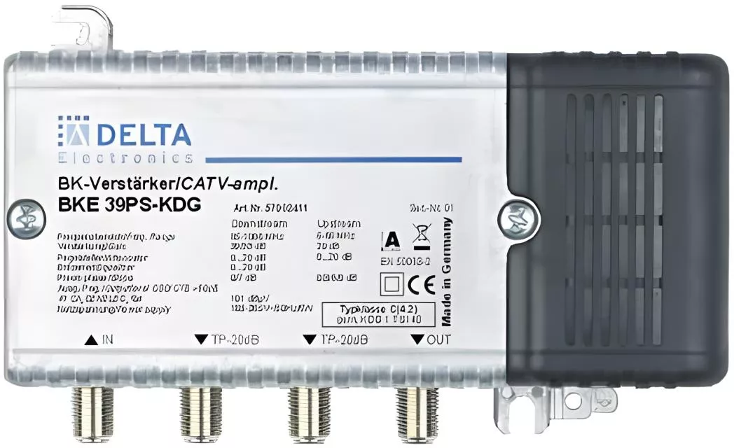 DCT Delta BKE Hausanschlussverstärker Serie DCT Delta BKE Hausanschlussverstärker Serie-Artikelnummer-058 007 02_VATER-von-Delta