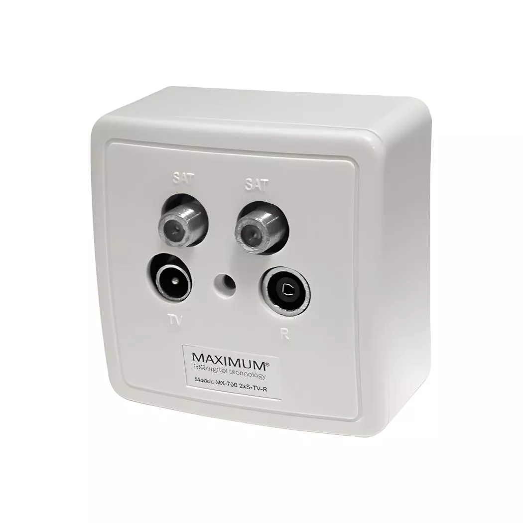 Sat Antennendose Maximum MX-700 4-Loch Sat Antennendose Maximum MX-700 4-Loch-Artikelnummer-056 000 09-von-Maximum