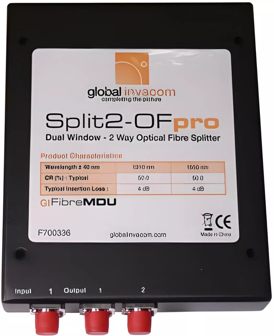 Invacom optischer 2-Wege Verteiler Invacom optischer 2-Wege Verteiler-Artikelnummer-135 001 04-von-Invacom