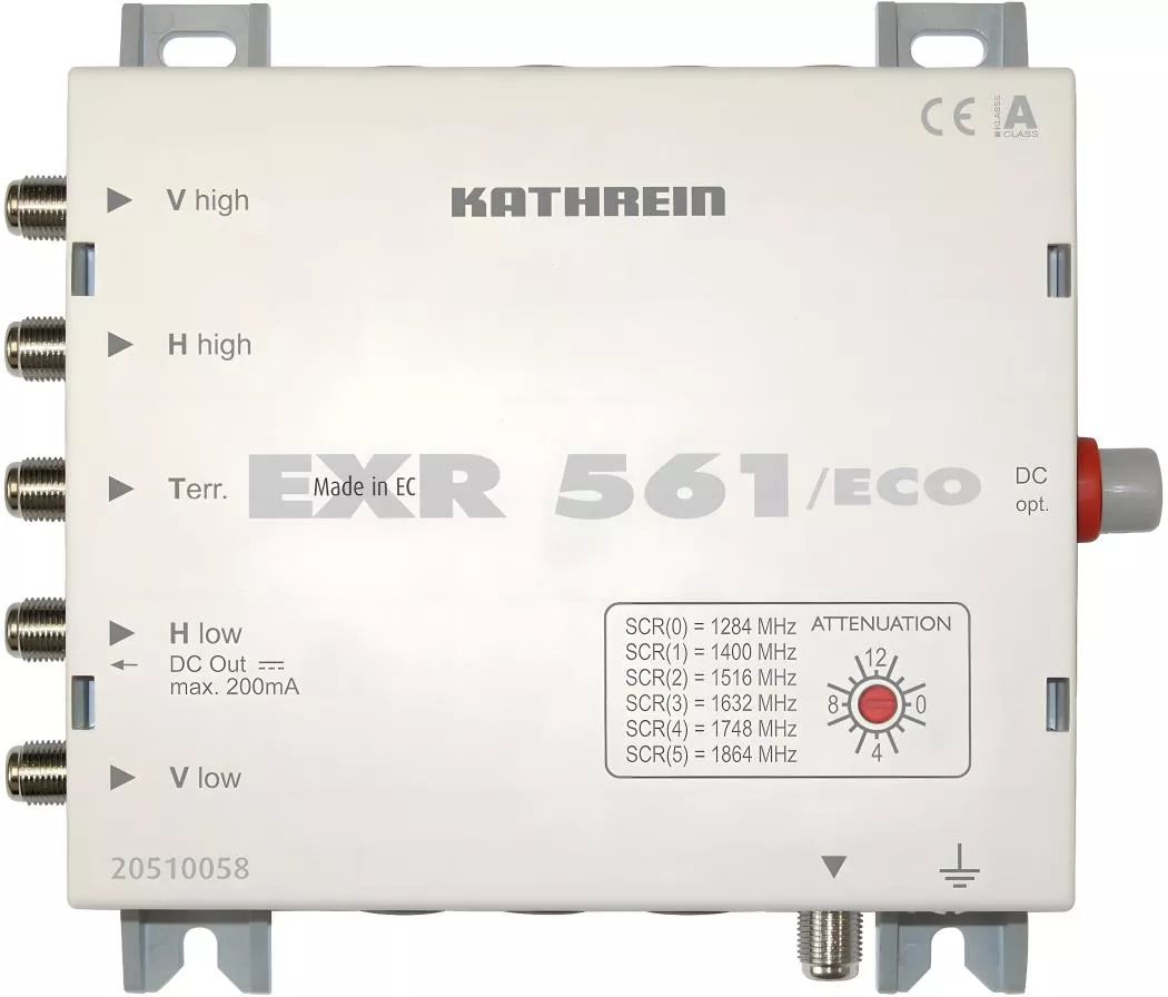 Kathrein EXR 561/ECO Einkabel-Multischalter 5 auf 1x6-Artikelnummer-086 510058-von-Kathrein