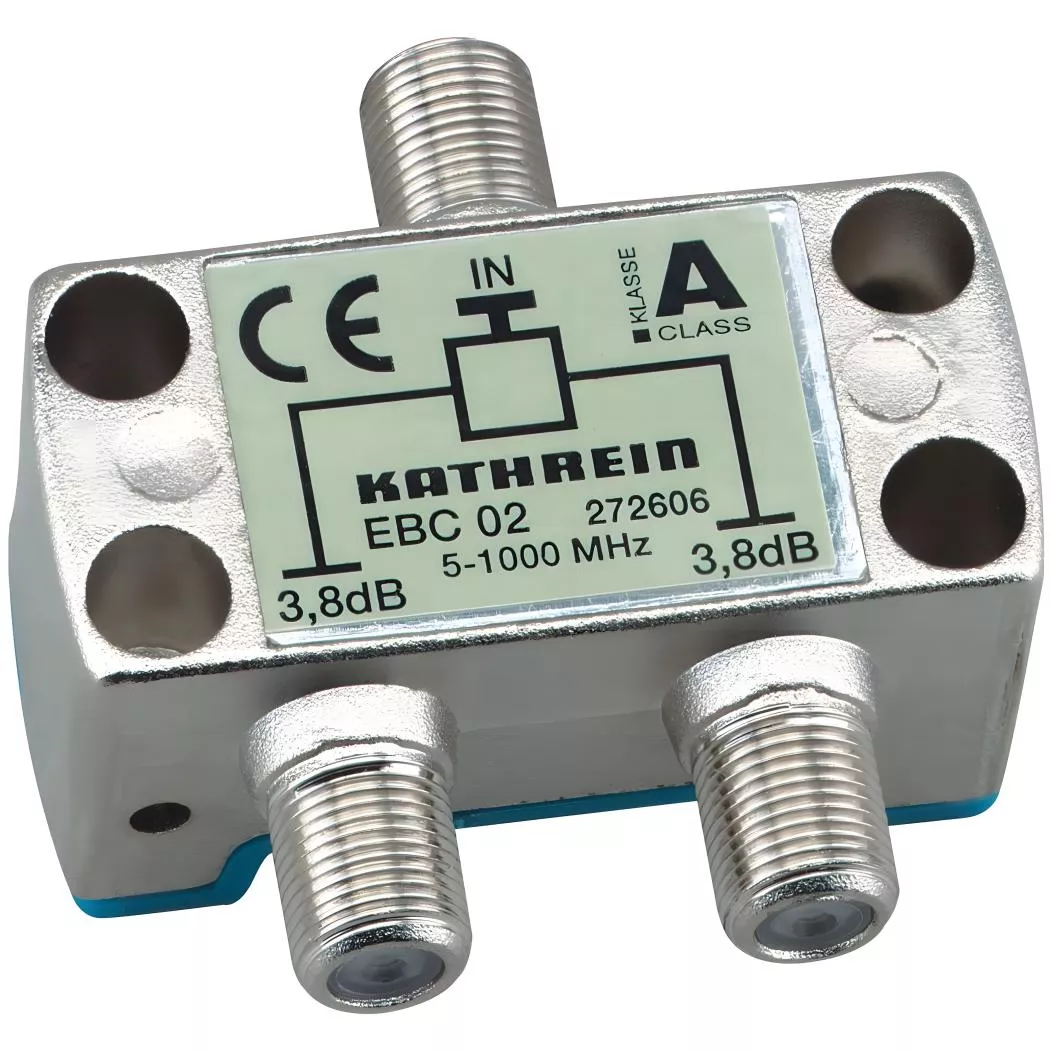 Kathrein EBC 02 CATV-Verteiler 5-1000 MHz  2-fach-Artikelnummer-086 272606-von-Kathrein