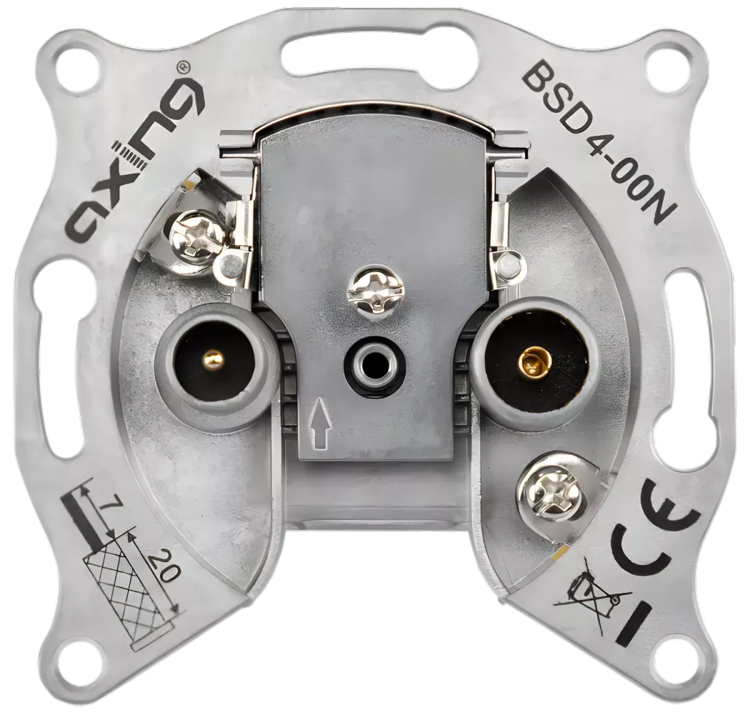 Axing BSD 4-00N CATV-Stichleitungsdose 5…1006 MHz Axing BSD 4-00N CATV-Stichleitungsdose 5…1006 MHz-Artikelnummer-056 000 70-von-Axing