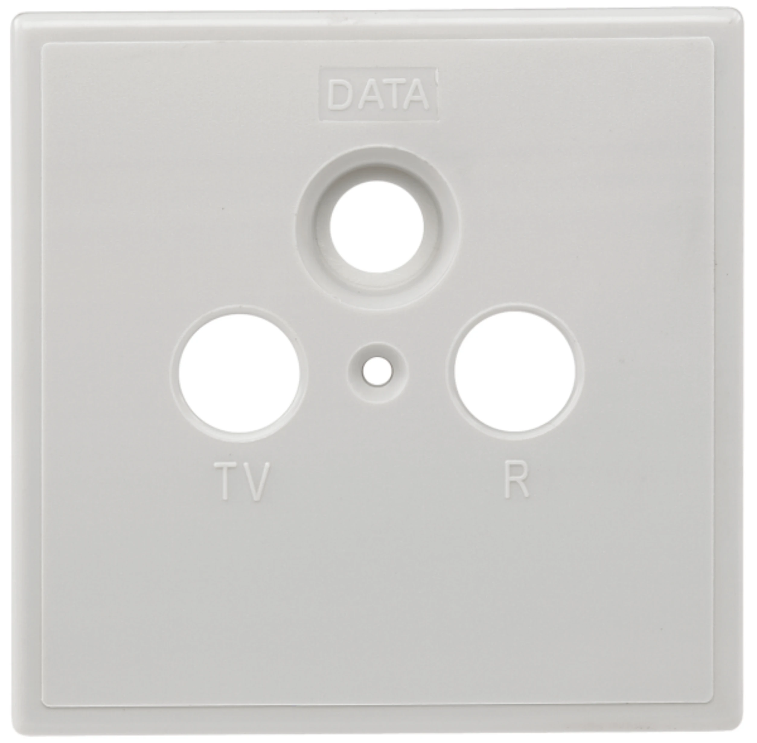 AXING SZU 2-01 Abdeckung | TV/R/DATA | einteilig AXING SZU 2-01 Abdeckung | TV/R/DATA | einteilig-Artikelnummer-056 998 01-von-Axing