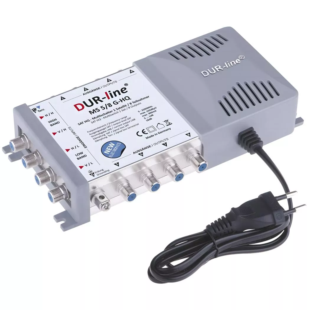 DUR-line Multischalter 5/8 G-HQ DUR-line Multischalter 5/8 G-HQ-Artikelnummer-061 000 01-von-DUR-line
