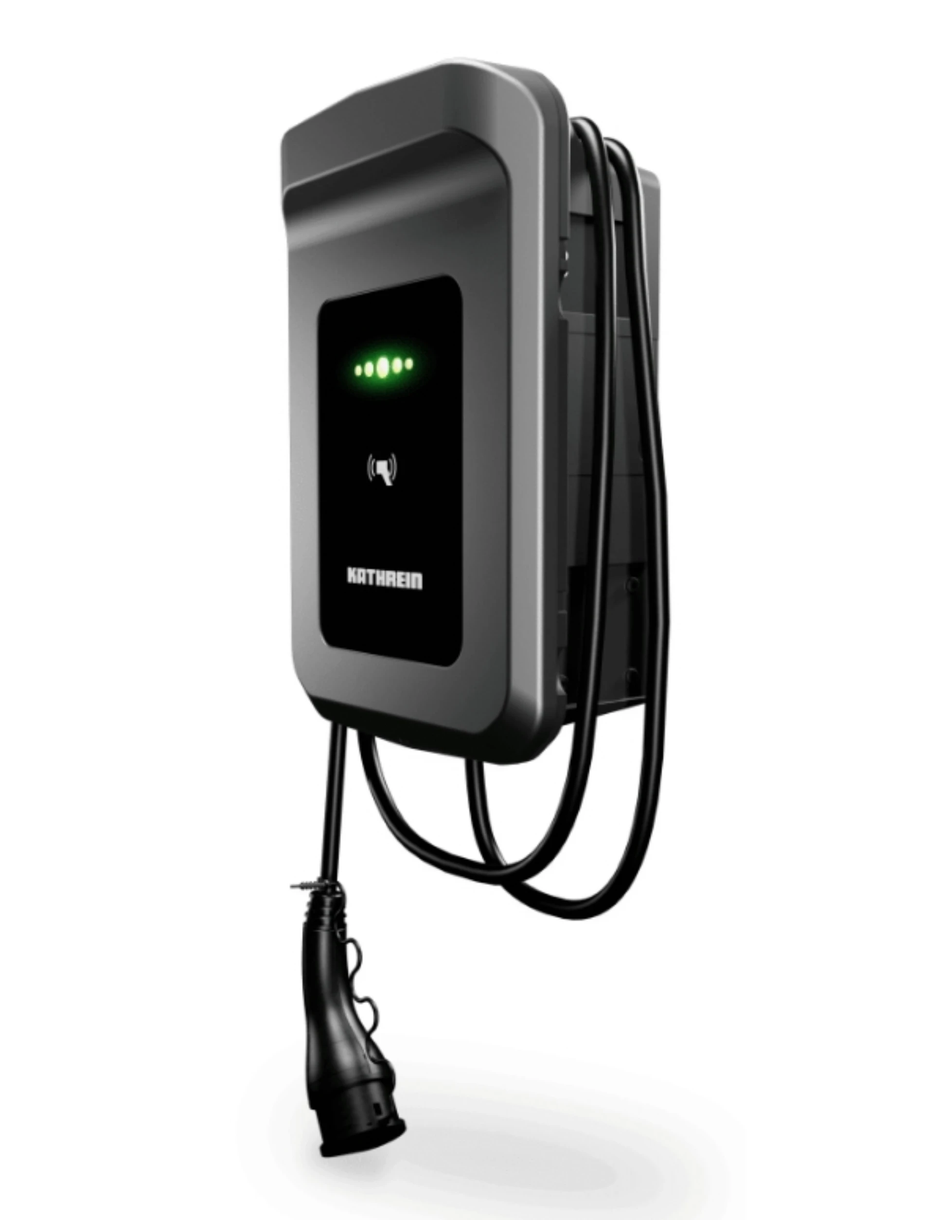 Kathrein Wallbox AC35-11-C750-A  Anthrazit, 7,5m Kabel, 11kW-Artikelnummer-0882007031-von-Kathrein