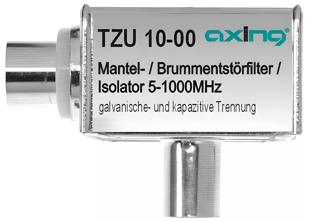 Axing TZU 10-00 Mantelstromfilter | IEC-Buchse | IEC-Stecker Axing TZU 10-00 Mantelstromfilter | IEC-Buchse | IEC-Stecker-Artikelnummer-058 003 64-von-Axing