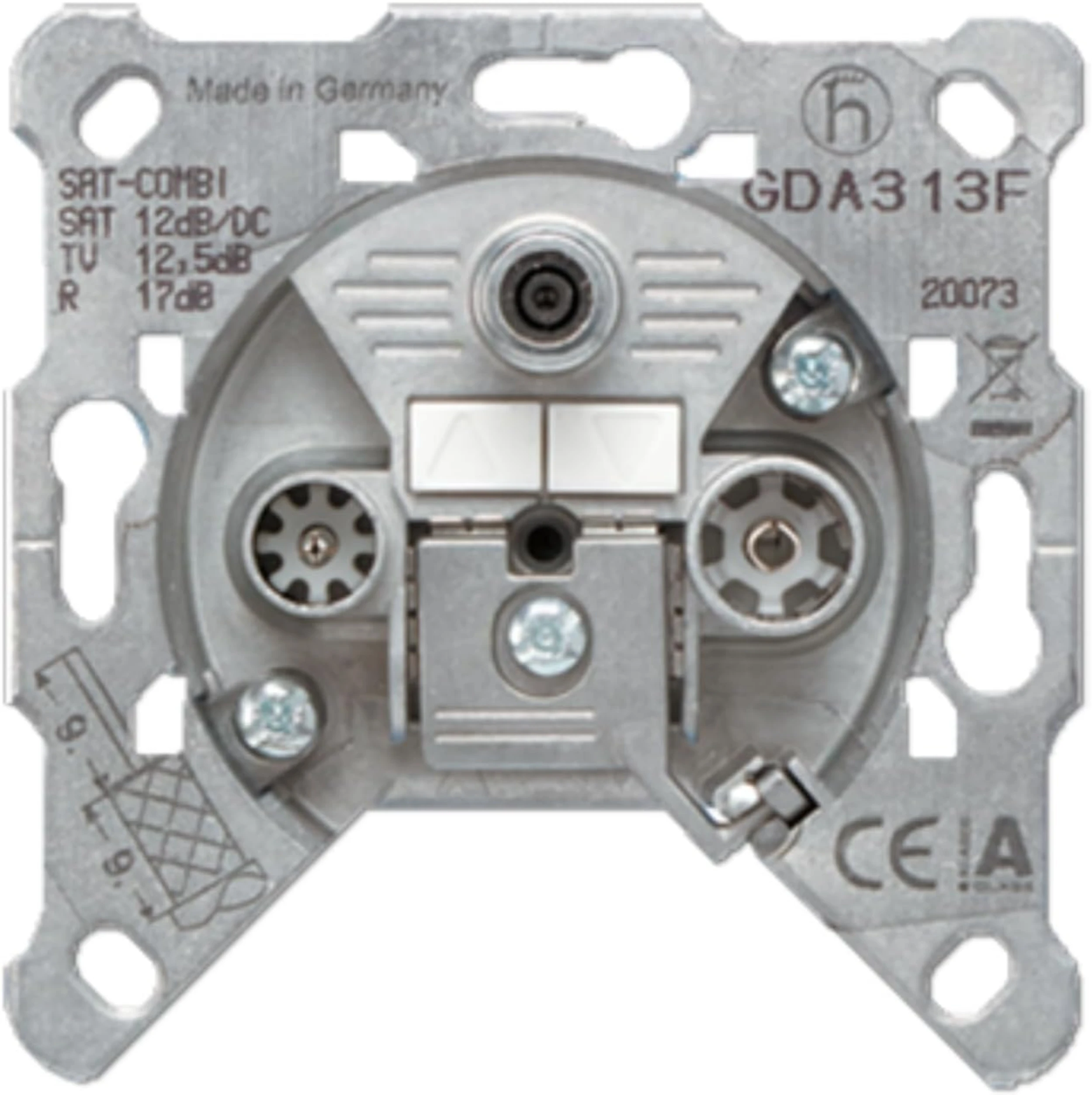 Triax GDA 313 F SAT/BK Durchgangsdose Triax GDA 313 F SAT/BK Durchgangsdose-Artikelnummer-095 306221-von-Triax