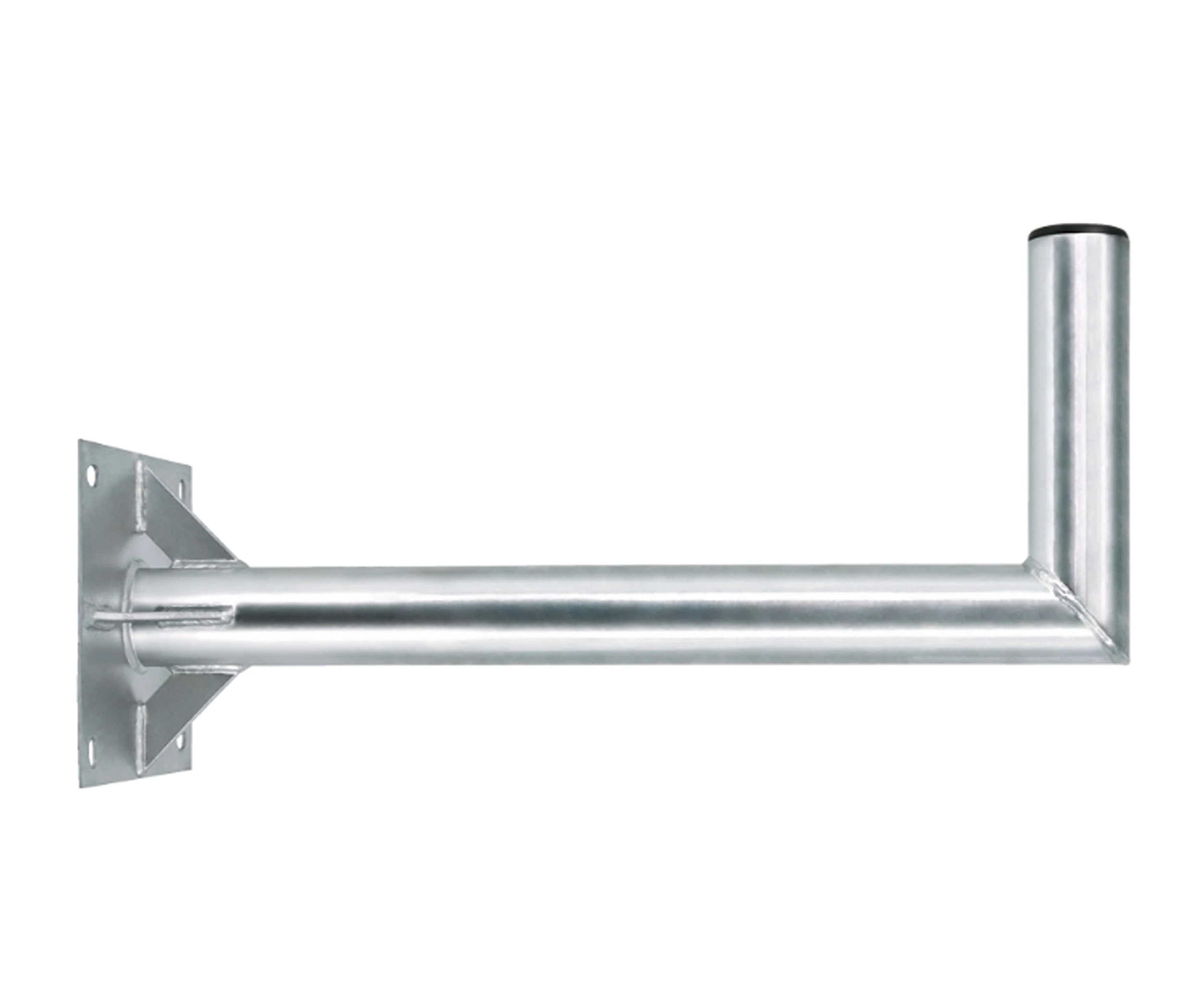 Stahl-Wandhalter Wandabstand 50cm - ø60mm-Artikelnummer-055 000 10-von-Eckert Electronic GmbH