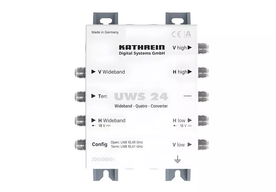 Kathrein UWS 24 Konverter für Widebandsignale in ZF Kathrein UWS 24 Konverter für Widebandsignale in ZF-Artikelnummer-086 500001-von-Kathrein
