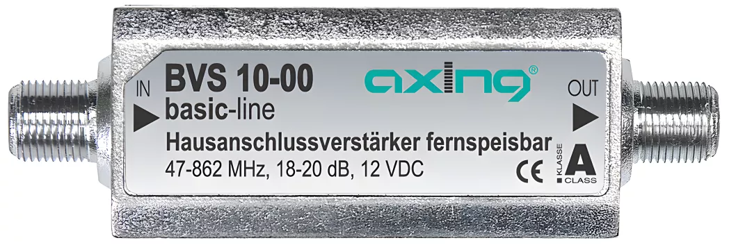 Axing BVS 10-00 CATV Inline-Verstärker 20dB-Artikelnummer-058 002 38-von-Axing