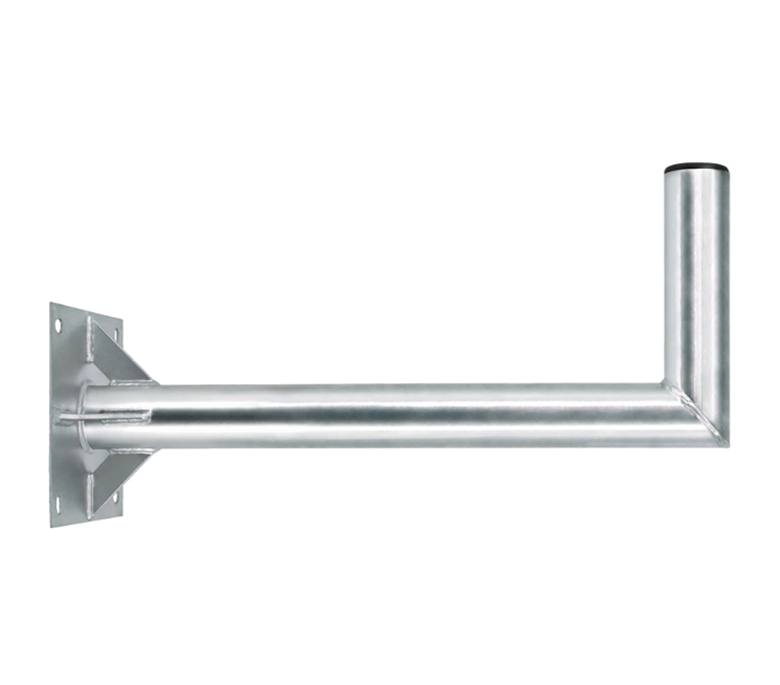 Stahl-Wandhalter Wandabstand 60cm - ø60mm-Artikelnummer-055 000 12-von-Eckert Electronic GmbH