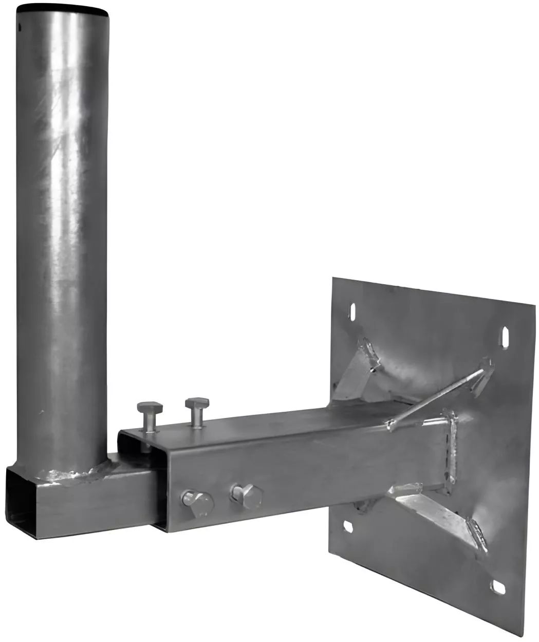 Stahl-Wandhalter 33-50cm variabel Ø60mm-Artikelnummer-055 000 83-von-Diverse