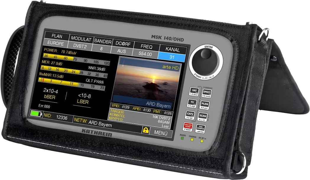 Kathrein MSK 140/OHD Sat-Messgerät Kathrein MSK 140/OHD Sat-Messgerät-Artikelnummer-086 700000-von-Kathrein