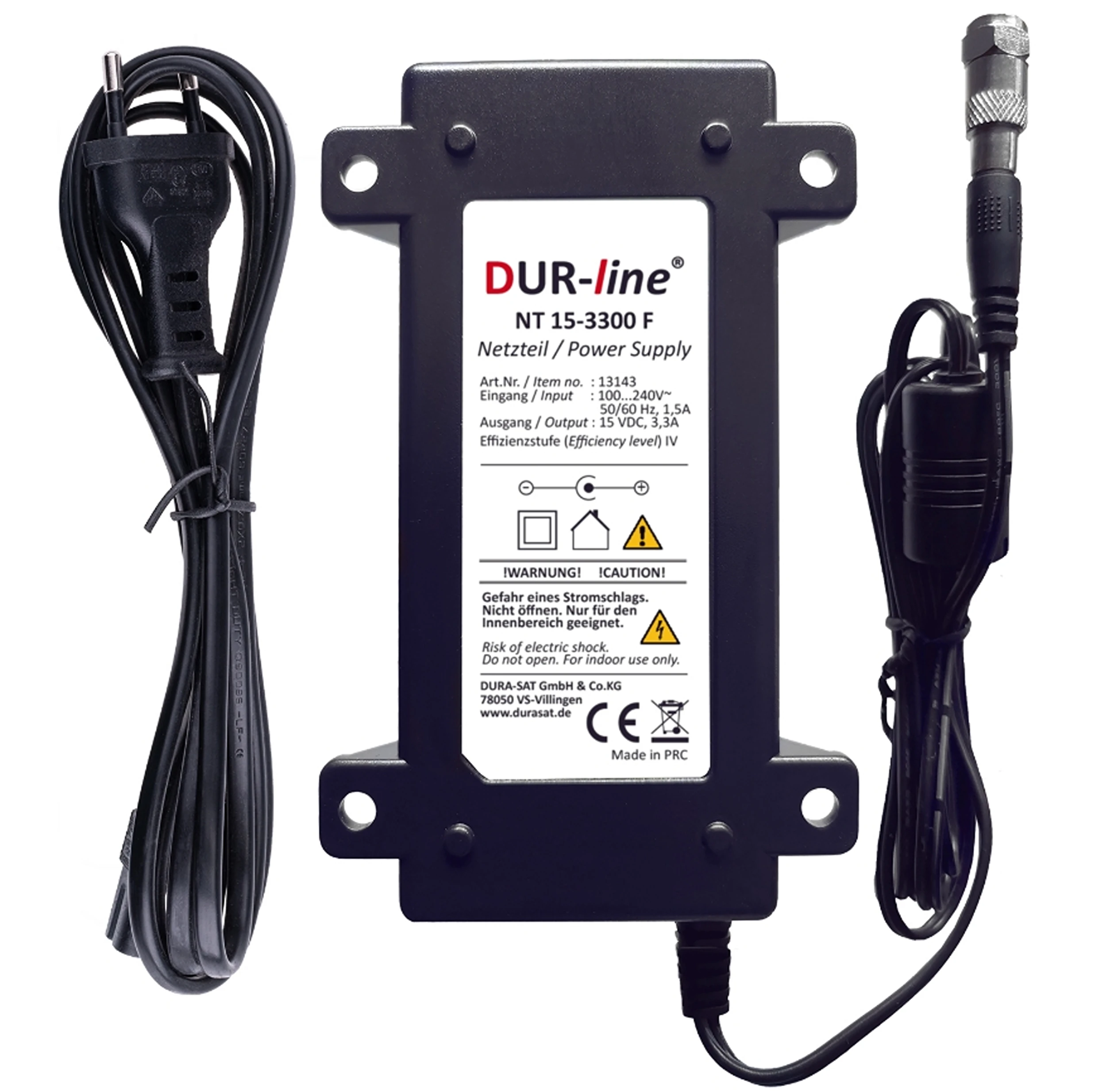 DUR-line NT 15-3300 F - Netzteil DUR-line NT 15-3300 F - Netzteil-Artikelnummer-058 008 49-von-DUR-line