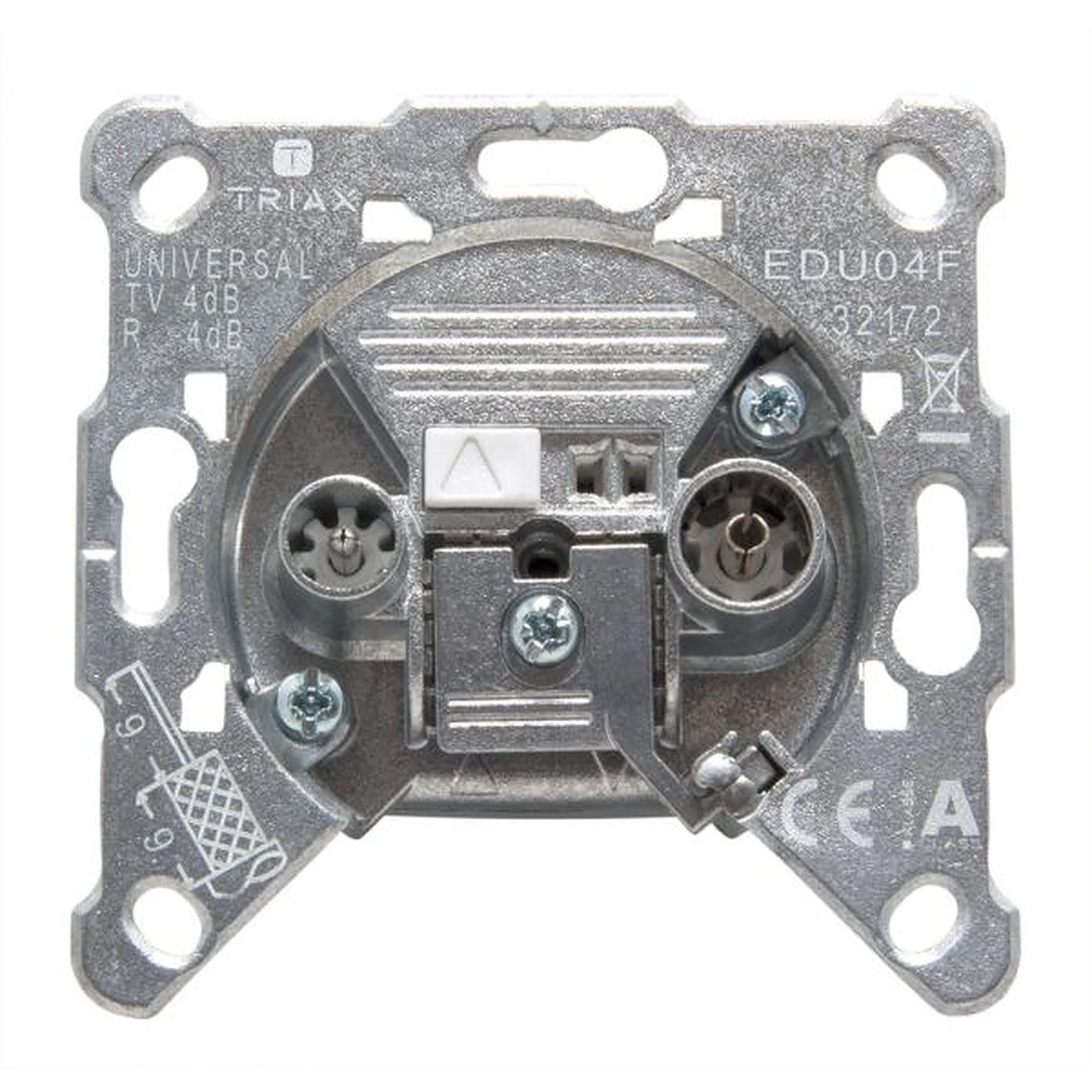 Triax EDU 04 F SAT/BK Enddose 4dB Triax EDU 04 F SAT/BK Enddose 4dB-Artikelnummer-095 105001-von-Triax