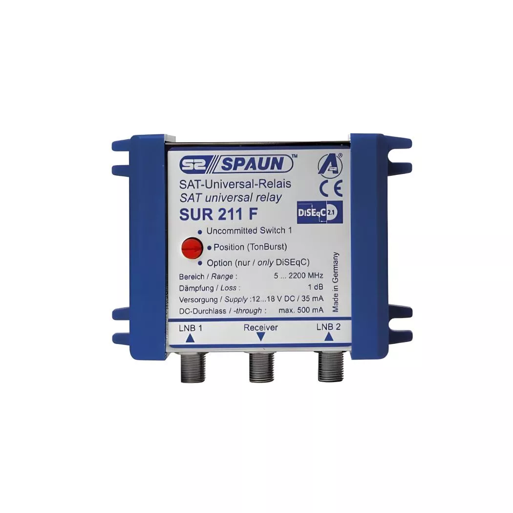 Spaun SUR 211 F SAT-Universal-Relais-Artikelnummer-080 871434-von-Spaun