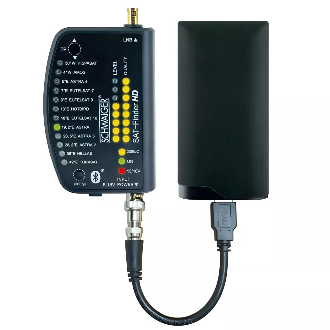 SCHWAIGER SF 9003 BT+Akku SAT Finder SCHWAIGER SF 9003 BT+Akku SAT Finder -Artikelnummer-058 001 78-von-Schwaiger