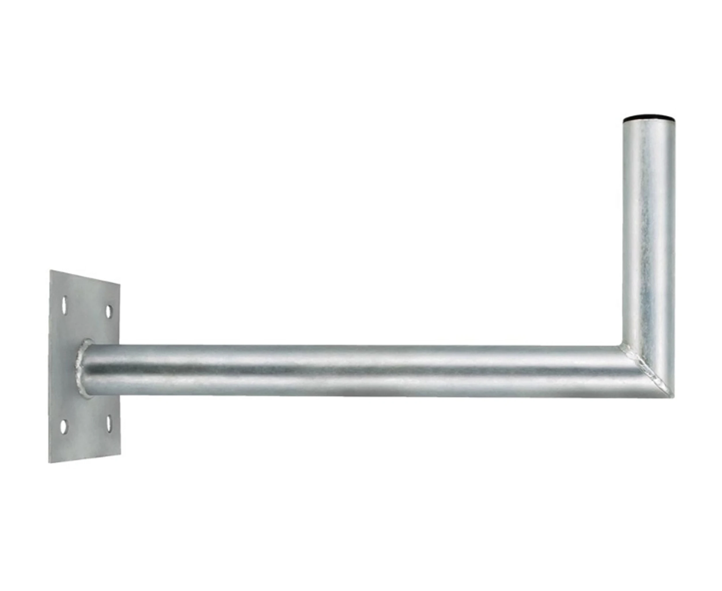 Stahl-Wandhalter Wandabstand 55cm - ø48mm-Artikelnummer-055 000 07-von-Eckert Electronic GmbH