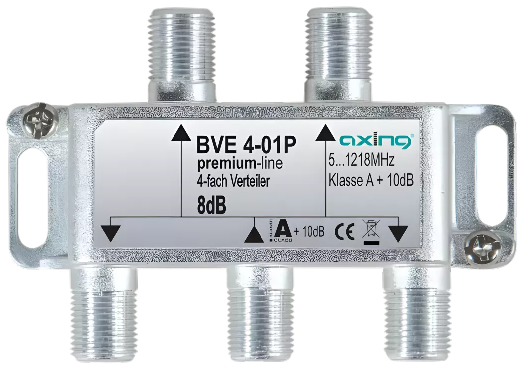 AXING BVE CATV-Verteiler 1218 MHz Bauform 1 Serie AXING BVE CATV-Verteiler 1218 MHz Bauform 1 Serie-Artikelnummer-061 003 02_VATER-von-Axing