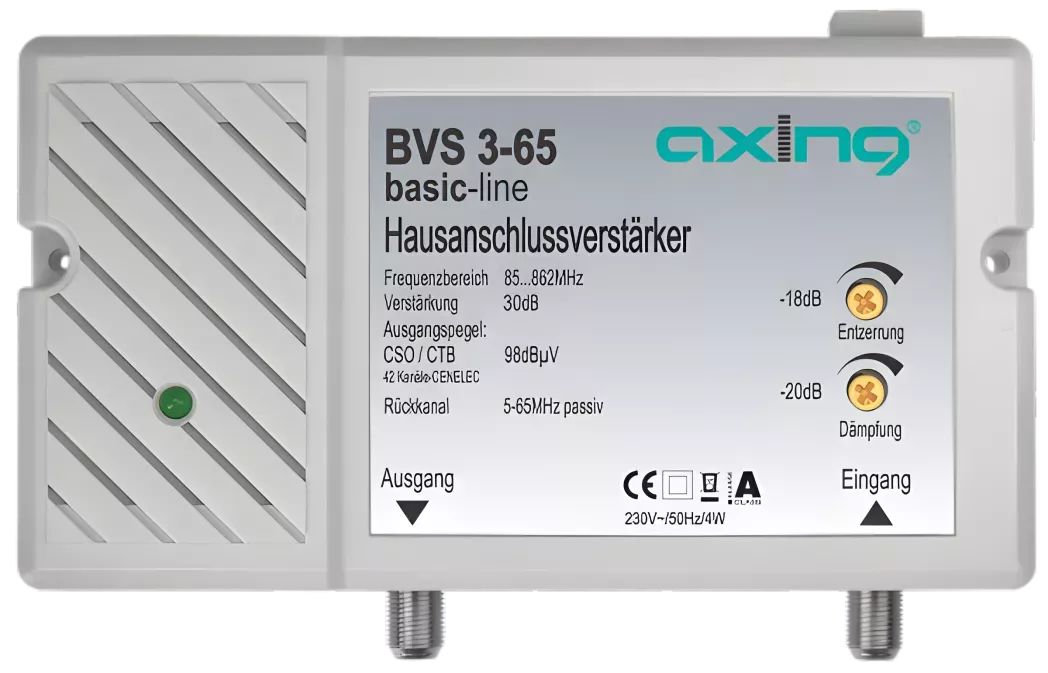 Axing Basic Line CATV Verstärker Serie-Artikelnummer-058 002 31_VATER-von-Axing