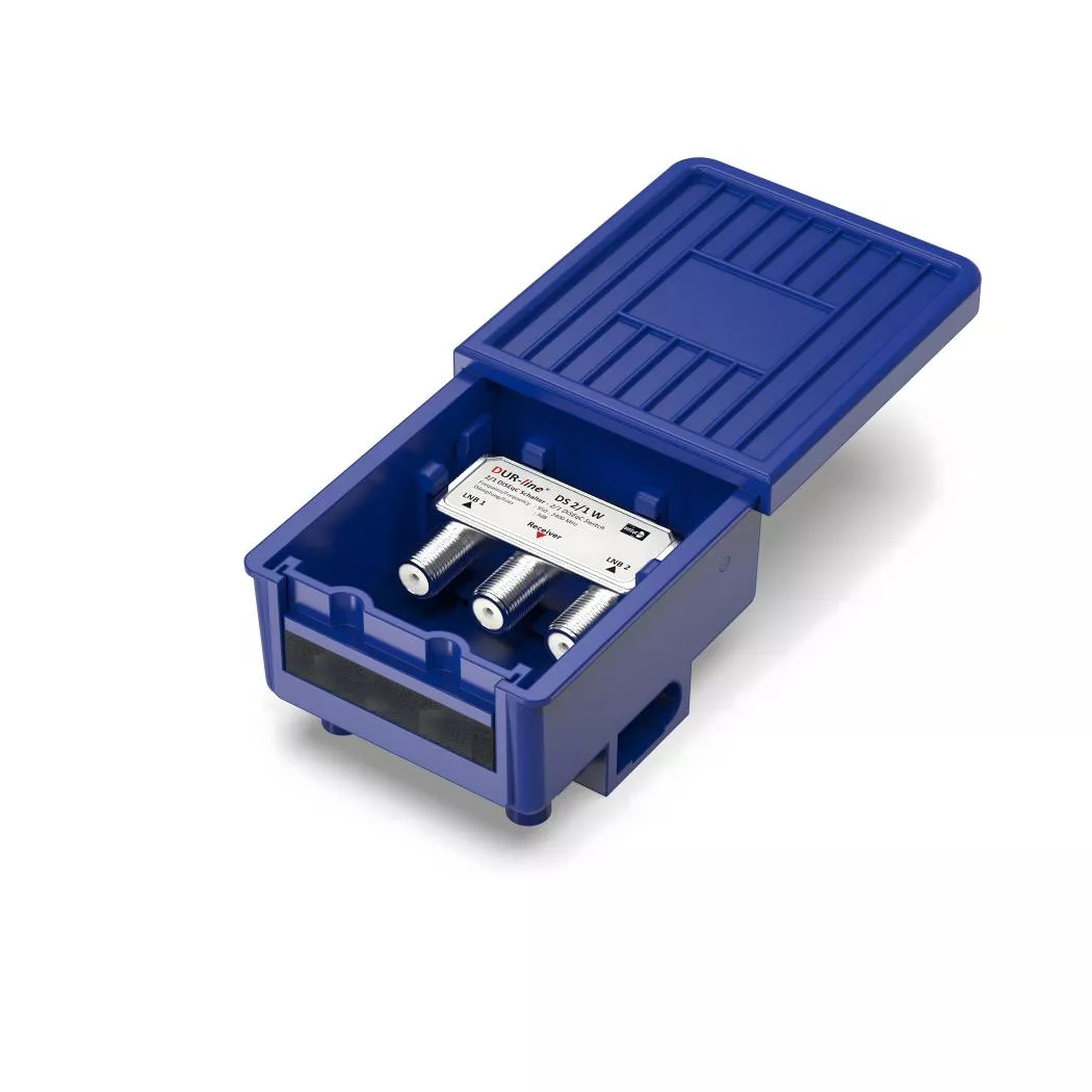 DUR-line DS 2/1 W - DiSEqC-Schalter DUR-line DS 2/1 W - DiSEqC-Schalter-Artikelnummer-061 000 21-von-DUR-line